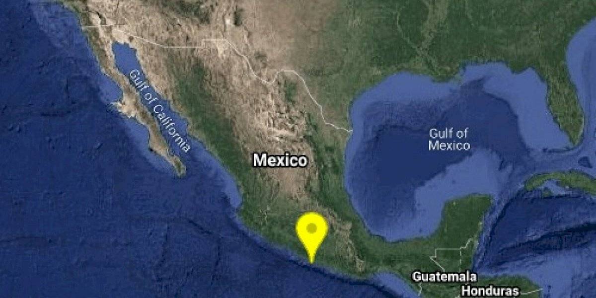 Reportan sismo de 4.8 grados en las costas de Guerrero