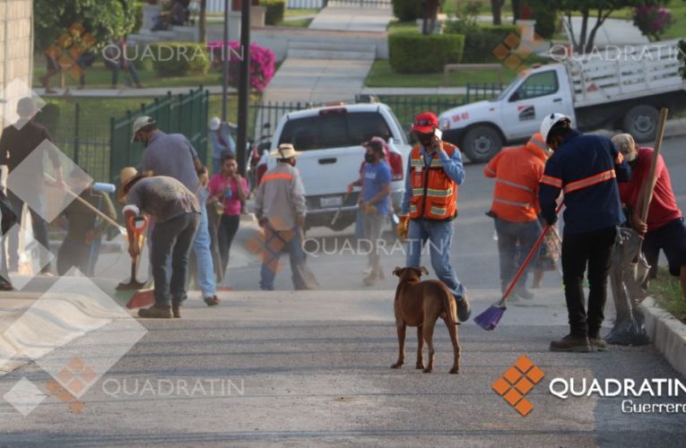 Remodela Media Luna áreas verdes y recreativas en La Fundición, Cocula