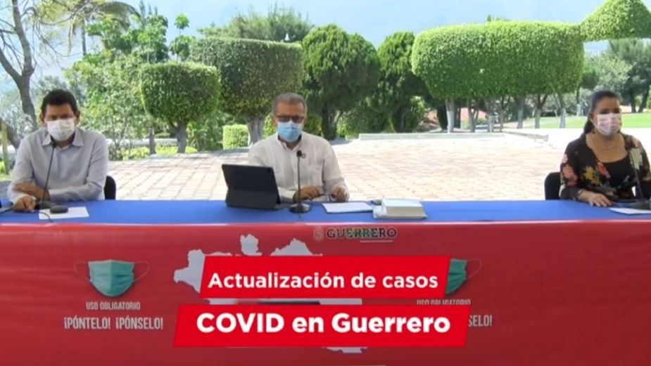 El municipio de Tlapehuala presenta la tasa más alta de casos de coronavirus. Foto: captura de vide