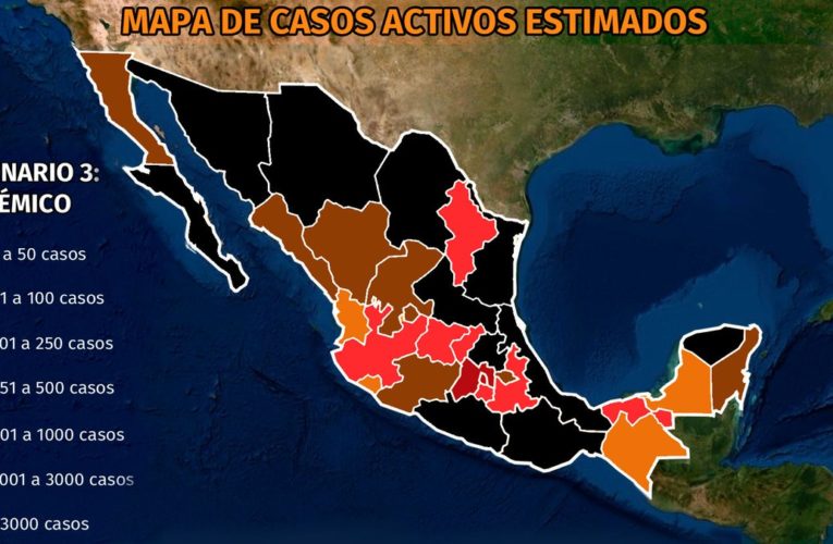 Mapa del coronavirus en México 10 de marzo: 866 muertes en un día y solo CDMX supera el 50% de ocupación hospitalaria intensiva