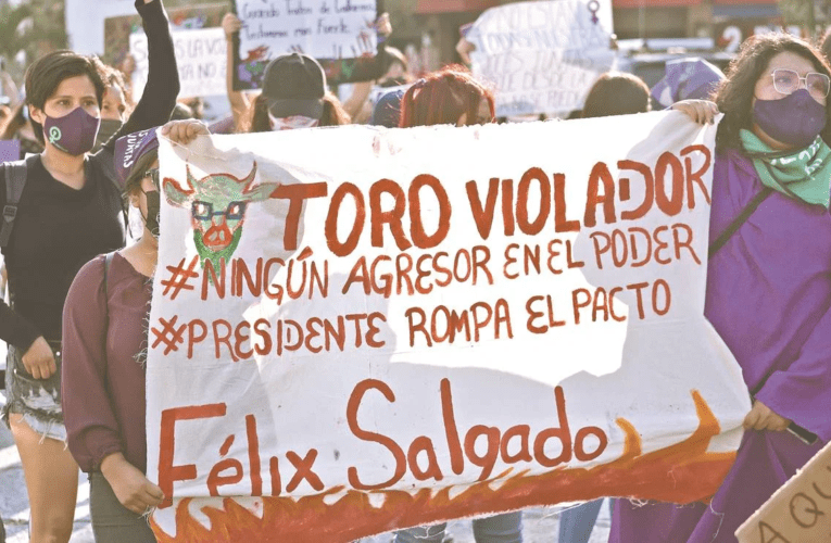 En Guerrero, una marcha sin vidrios rotos