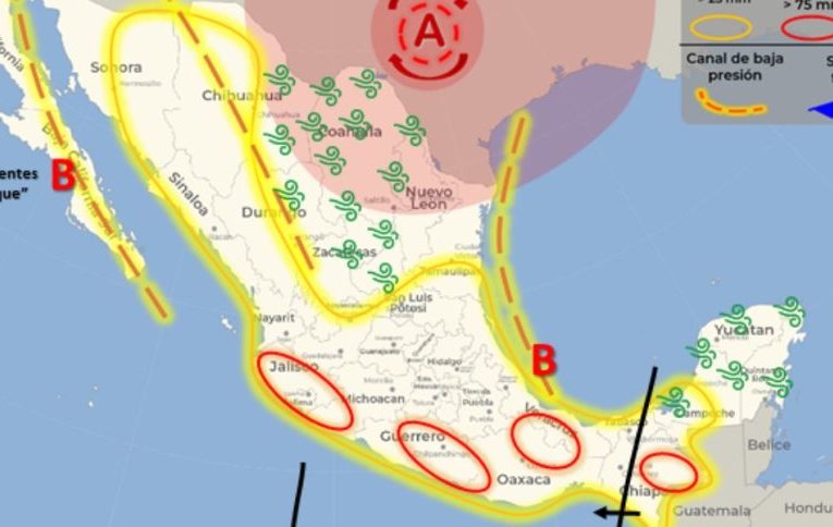 Clima 1 julio: ¡Mantente alerta! Lluvias siguen en todo México