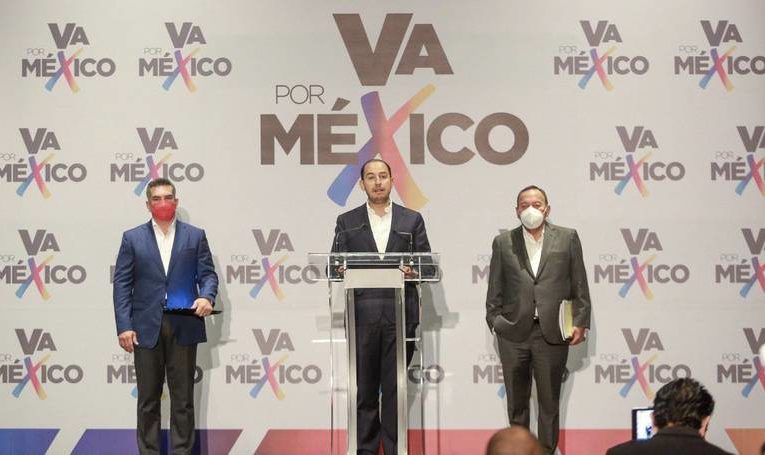 Coalición Va por México exige anular elecciones en San Luis Potosí, Campeche, Guerrero y Michoacán