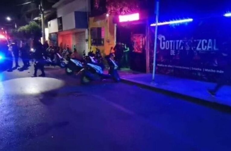 Dos hombres fueron heridos a balazos en un bar de la ciudad de Iguala, Guerrero