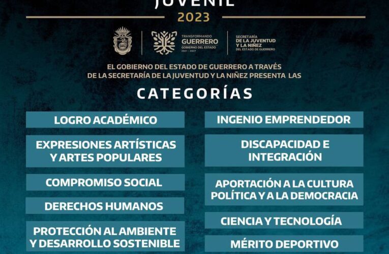 ¡Ya está abierta la convocatoria al Premio Mérito Juvenil 2023! Conoce las bases aquí.