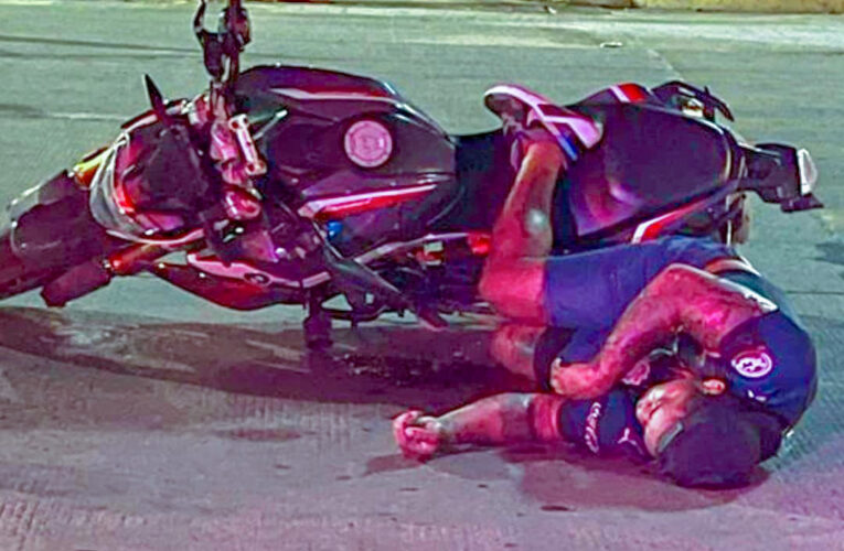 Joven motociclista fue asesinado a balazos sobre el bulevar de Las Naciones, en la zona Diamante de Acapulco.