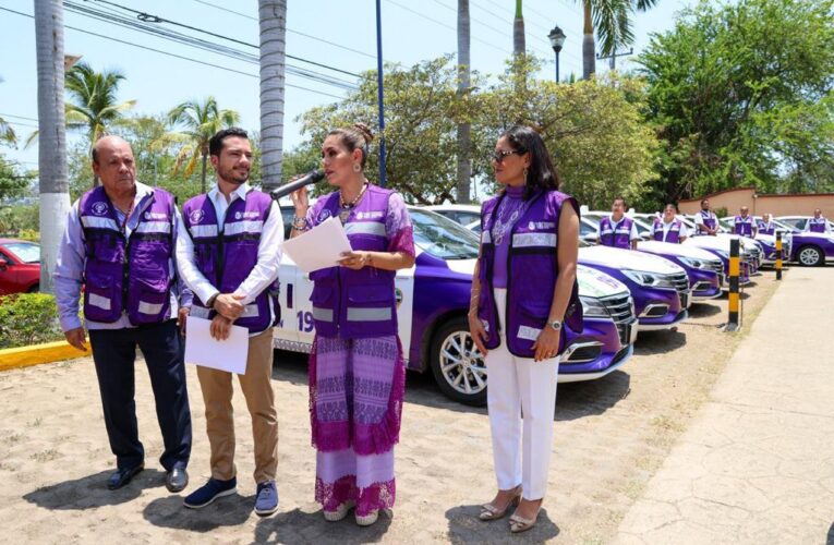 La gobernadora Evelyn Salgado implementó cédulas QR de identificación al Transporte Violeta en Chilpancingo y Acapulco.