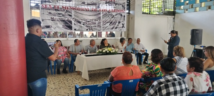 Se conmemoran 56 años de matanza en edificio de la Coprera en Acapulco