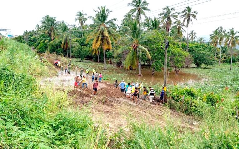 Hay grandes pérdidas para los campesinos de guerrero debido a las afectaciones a sus cosechas por la tormenta Max