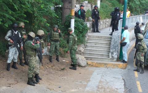 Ocurre peligroso enfrentamiento entre Policía Estatal y civiles con armas