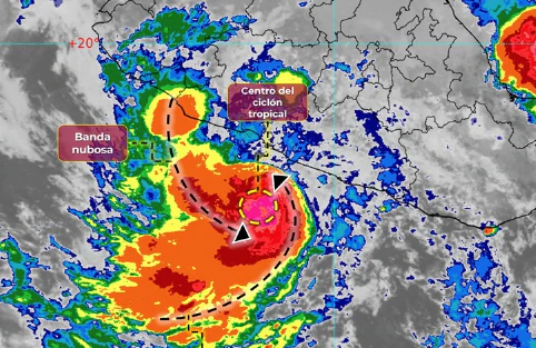 La tormenta tropical Max causa daños en estados de Guerrero