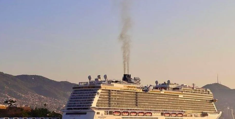 De esta manera recibió Acapulco el primer crucero del año